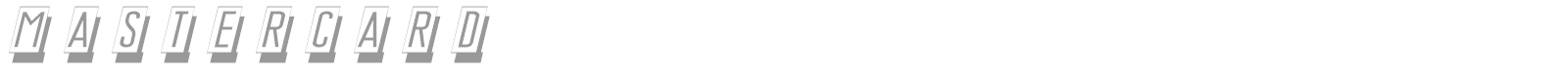 Mastercard font preview